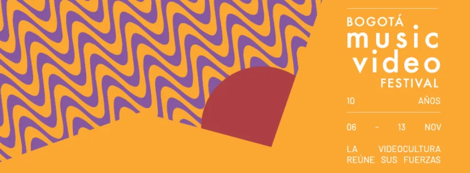 Bogotá Music Video Festival festival banner