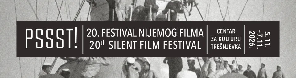 PSSST! Festival nijemog filma festival banner