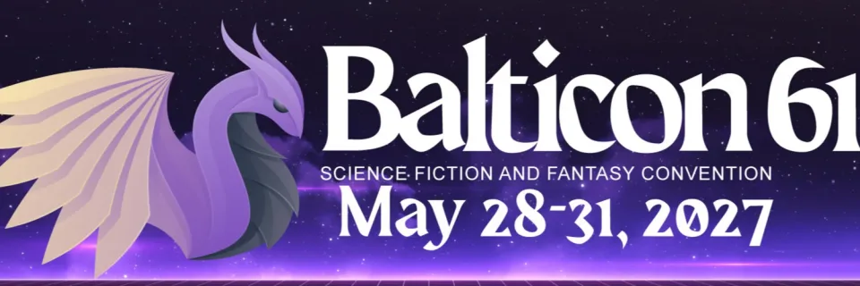 Balticon Sunday Short Science Fiction Film Festival (BSSSFFF) festival banner