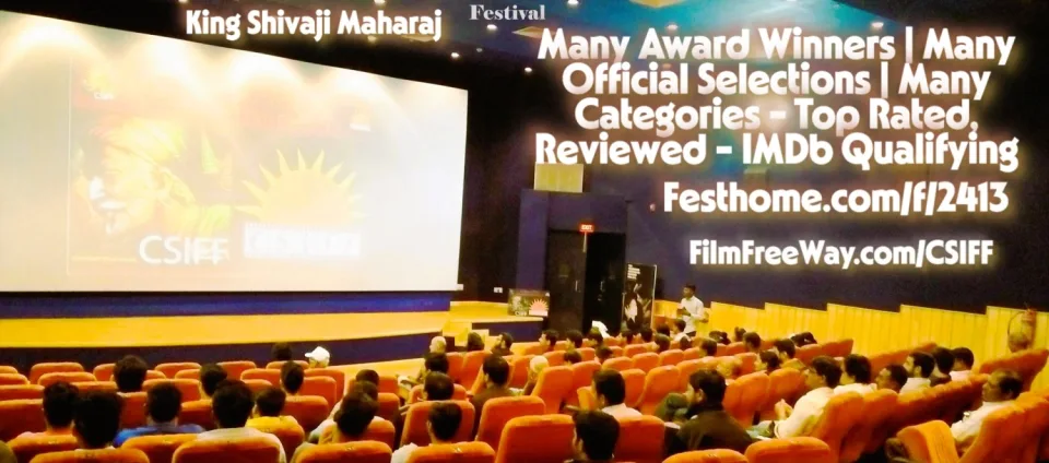 Chhatrapati Shivaji International Film Festival festival banner