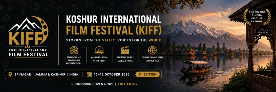 Koshur International Film Festival (kiff) festival banner