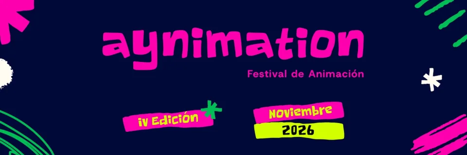 Aynimation Festival de Animación festival banner