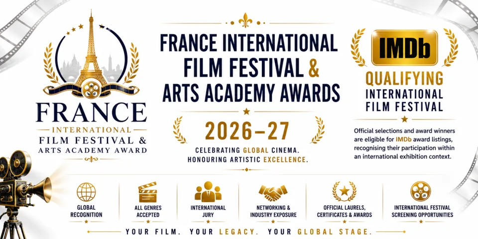 France International Film Festival and Art Academy Awards 0.0 festival banner