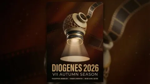 7th International Short Film Internet Festival Diogenes 2025 logo