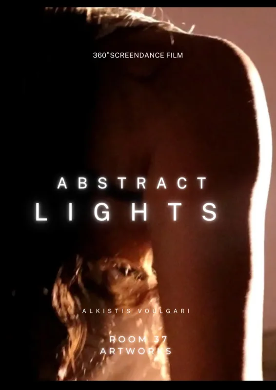 Abstract lights 360° poster