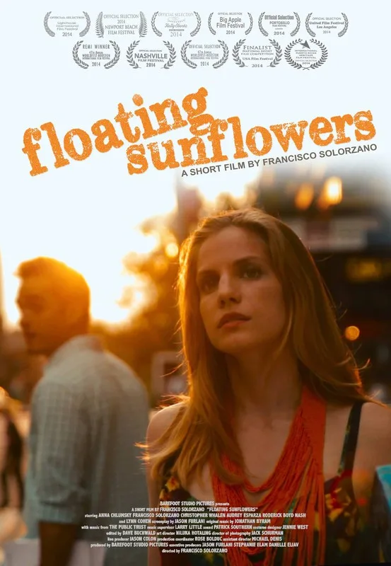Floating Sunflowers poster