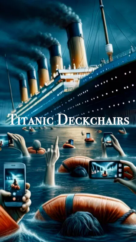 Titanic Deckchairs poster