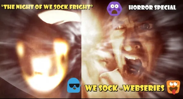 We Sock -webseries - horror special - The Night of We Sock fright poster