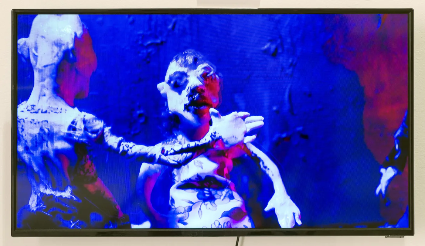 Lampros Kordolaimis - ASFA Degree Show 2022 "Burn In Heaven", "Nikos Kessanlis" Exhibition Hall, Pireos 256 Short film: Paradise Lost, 2022, directed, written, edited, and animated by Lampros Kordolaimis, sound, color, 13 min, stop-motion animation