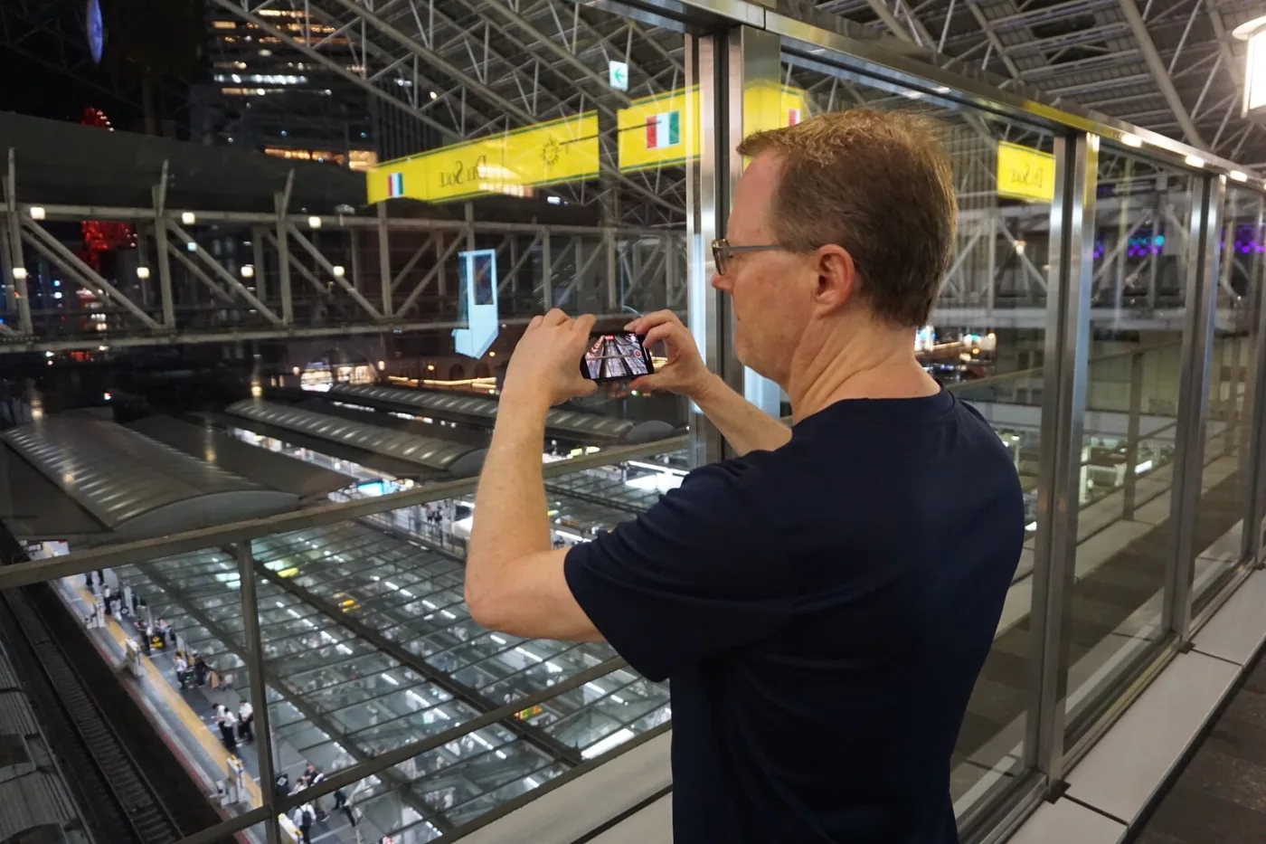 Filming for "The Idealist" in Osaka, Japan in September 2024.