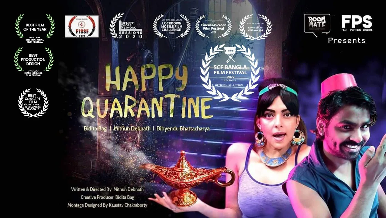 Synopsis The story is set in 2035 and life is shown in the light of an extended lockdown that had started in 2020. It is for 15 years that the world is under lockdown and lovers, Aladdin and Jasmine, have been unable to meet up for all these years. Their romance is limited to long-distance video cal