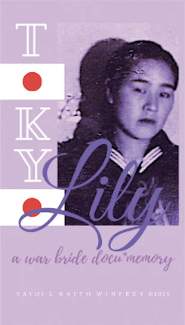 biz card for 'Tokyo Lily, a war bride docu*memory'